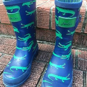 Printed Alligator Rainboots